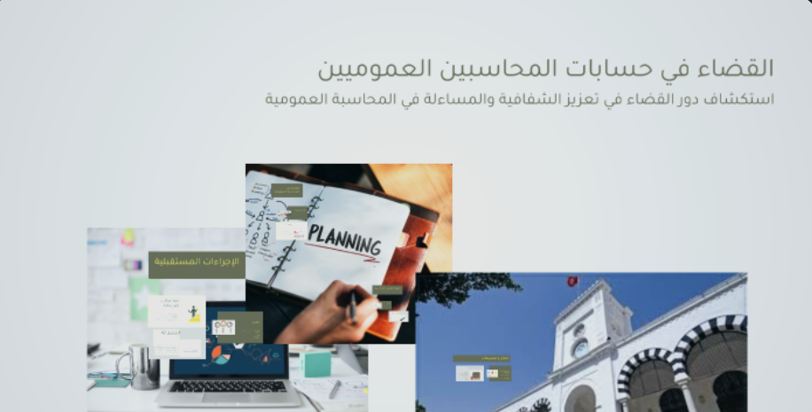 القضاء في حسابات المحاسبين العموميين